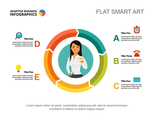 咨询专家幻灯片模板图片下载