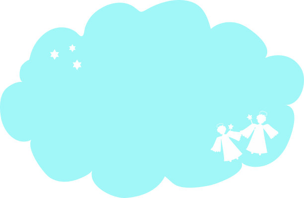 天使的剪影图片下载