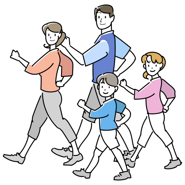 行走的家庭——转身图片下载