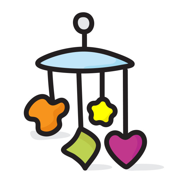 婴儿床装饰图片下载