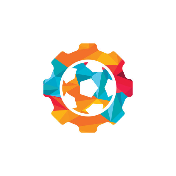 足球装备标志设计模板图片下载