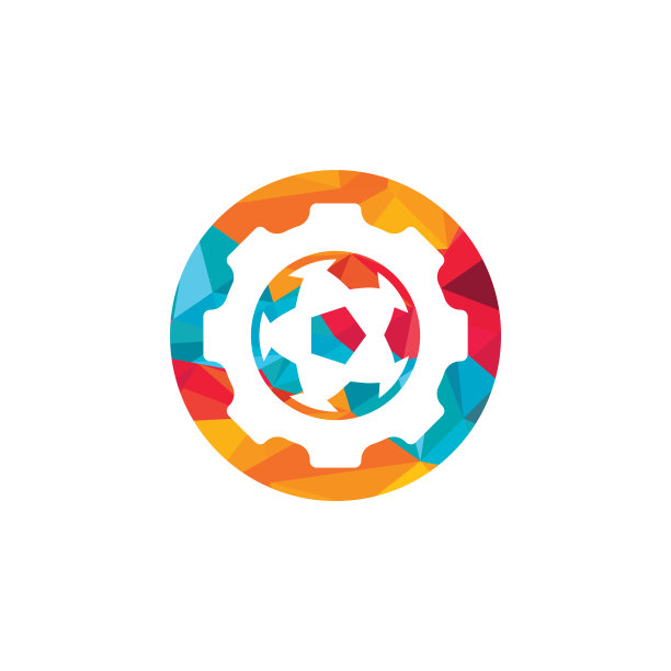 足球装备标志设计模板图片下载