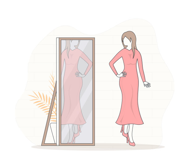 卡通色彩人物人物女人和图片下载