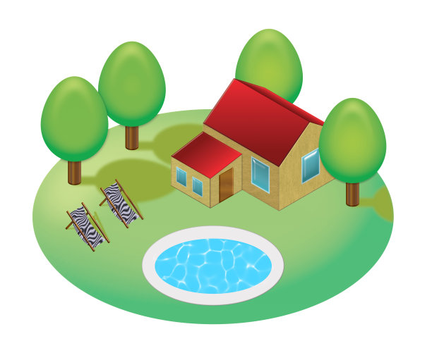 房子格局。图片下载