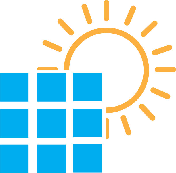 太阳能标志能源图标图片下载