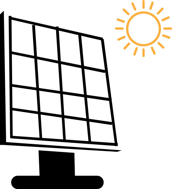 太阳能标志能源图标图片下载