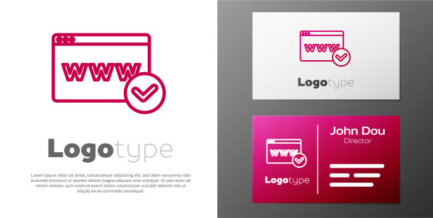 标志类型行网站模板图标隔离上图片下载