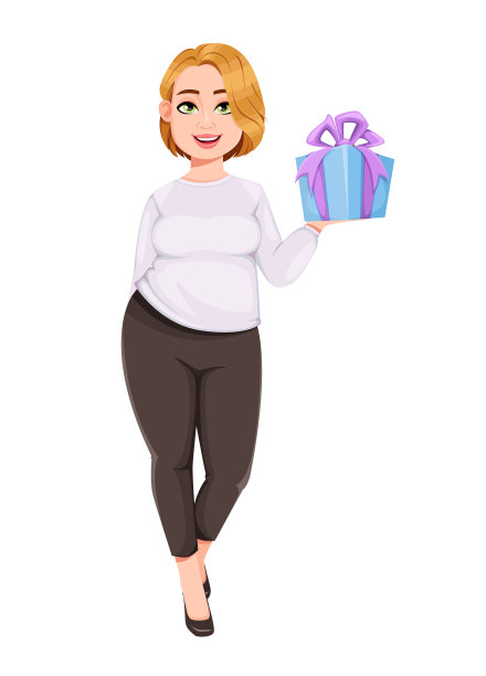 年轻的大码漂亮女人图片下载