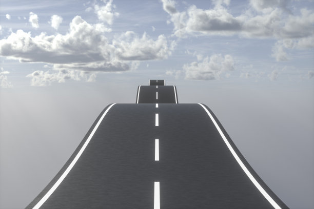 空无一人的道路图片下载