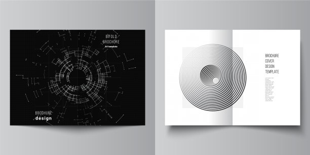 布局两个a4封面模型设计图片下载