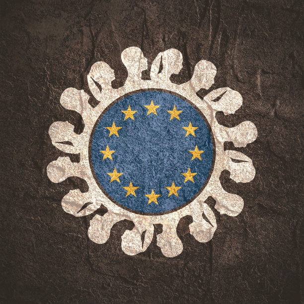 社交网络的比喻。人际关系的概念图片下载