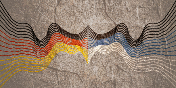 爱沙尼亚和德国的关系。石材的垃圾纹理图片下载