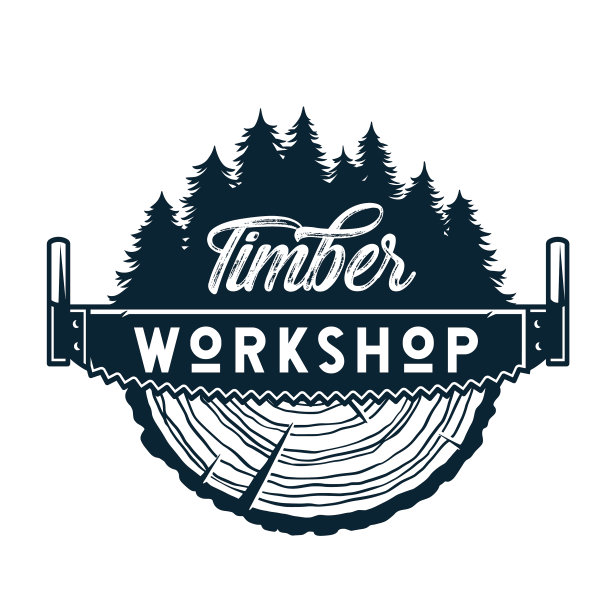 车间木工标志锯和木片图片下载