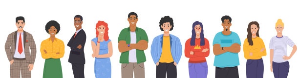 多文化的群体，人们不同图片下载
