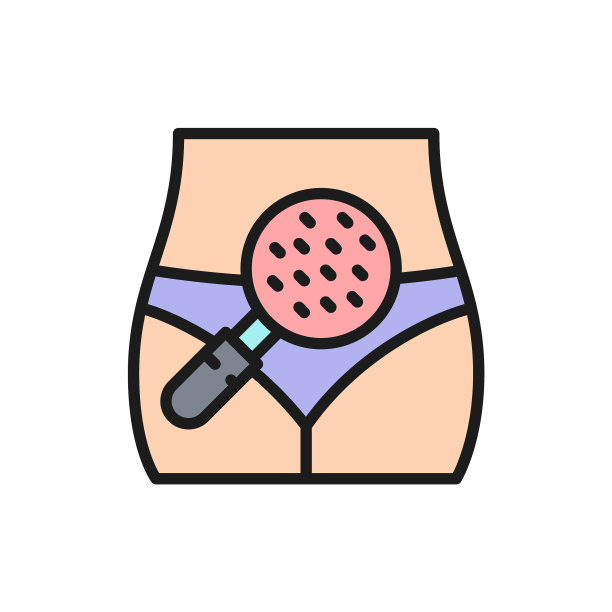 女人身体在放大镜下益生菌好图片下载