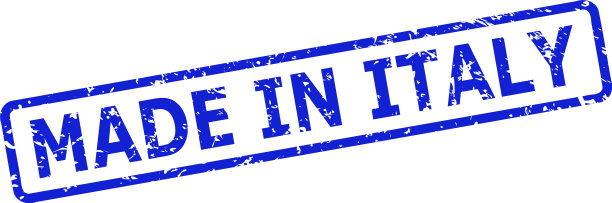 意大利制造的印章表面不干净图片下载
