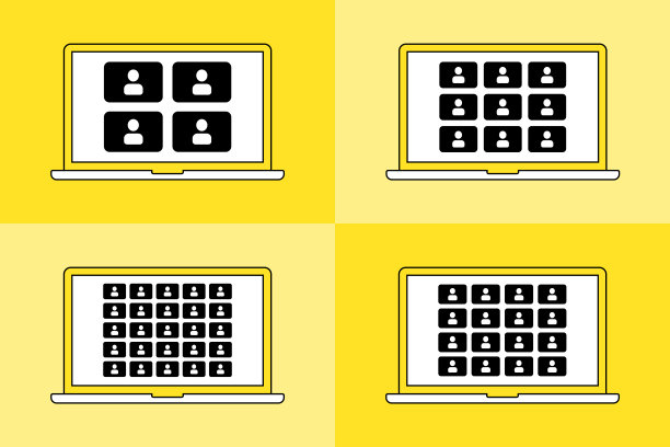 设置图标。在笔记本电脑上进行在线视频通话。四设备，用户多图片下载