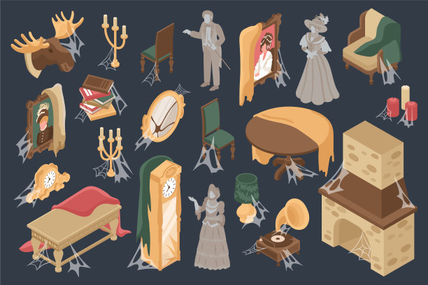 旧房间内饰图片下载