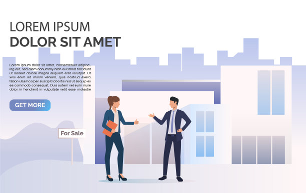 商务人士谈论建立和样本文本图片下载