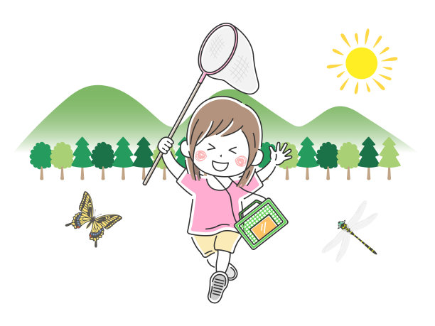 昆虫捕捉。图片下载