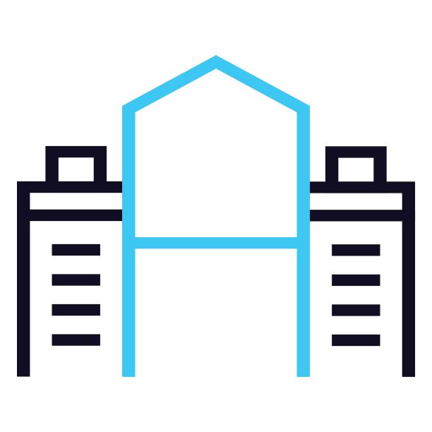 字母房地产标志设计图片下载