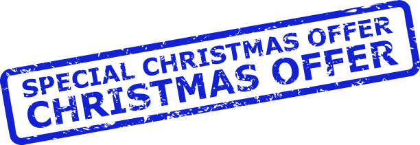 特别圣诞提供印章与苦恼风格图片下载