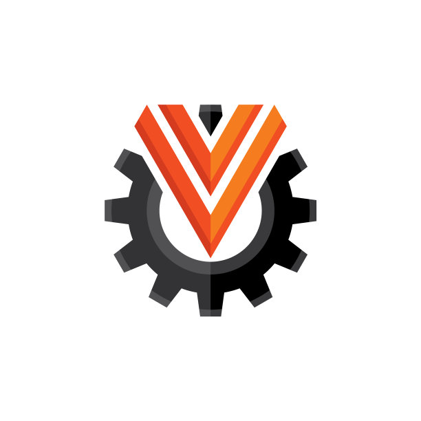 齿轮和检查标志标志模板概念图片下载