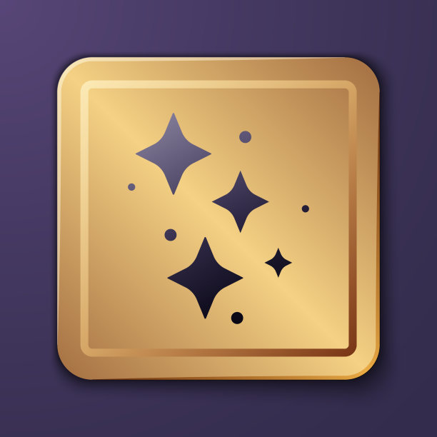 紫色闪耀的星星具有神奇的闪光图片下载