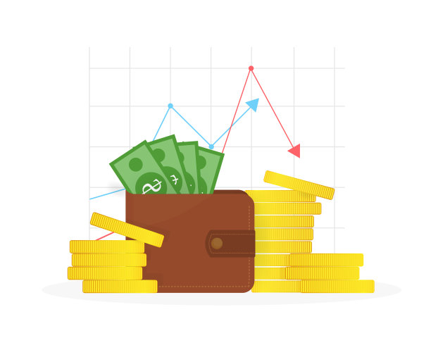 图标与投资横幅设计图图片下载