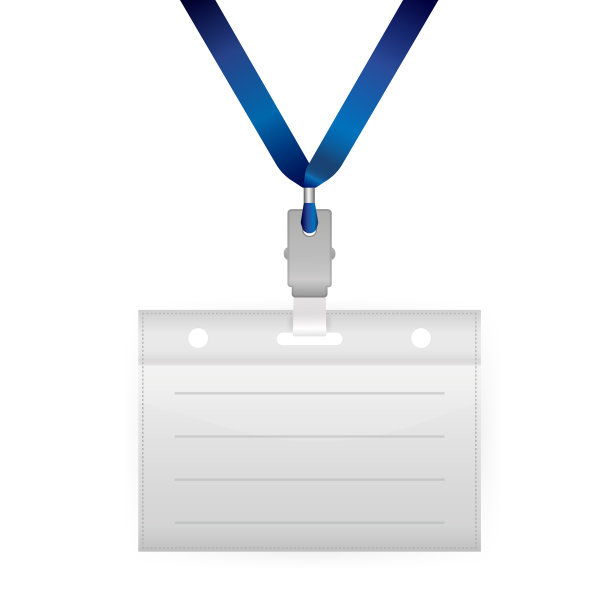 白色背景上印有姓名标签的卡片图片下载