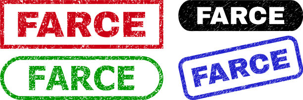 闹剧矩形邮票使用腐蚀风格图片下载