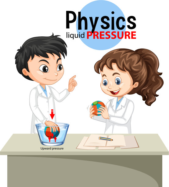 科学家解释物理液体压力图片下载