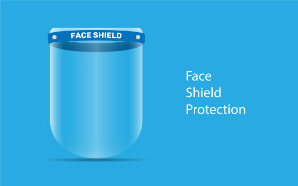 面罩防护写实风格图片下载