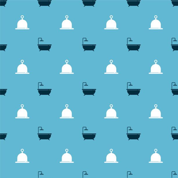 浴缸和桑拿帽设置为无缝模式图片下载