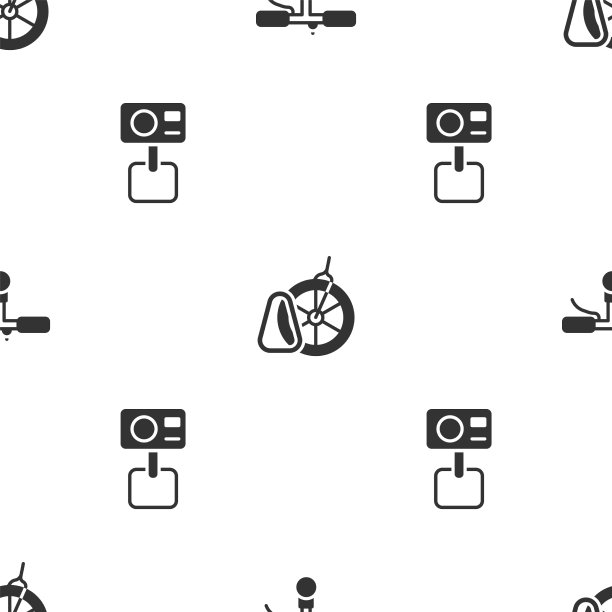 设置自行车把手停车和极限动作图片下载