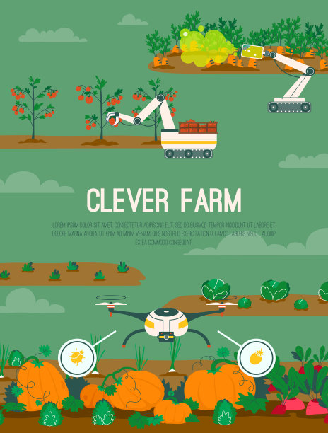 海报巧妙的农场概念图片下载