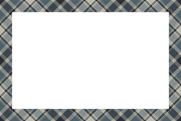 复古框苏格兰边界图案复古图片下载