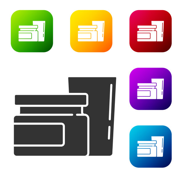 黑色bafood图标孤立在白色背景图片下载