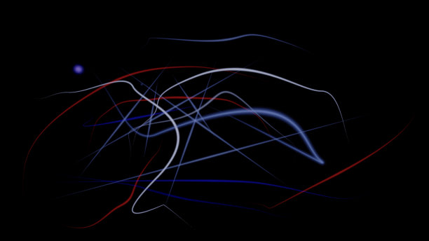 蓝色的抽象背景图片下载