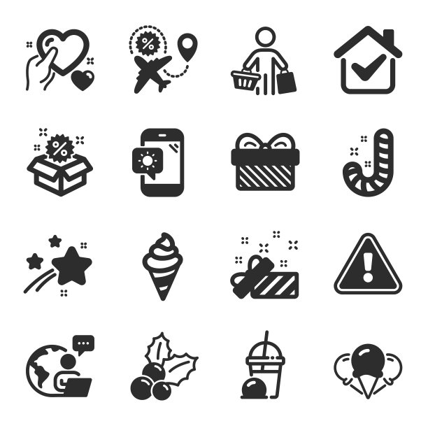 设置假日图标，如冰淇淋飞行图片下载