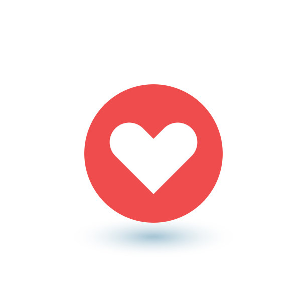 心圆图标完美爱情的象征图片下载