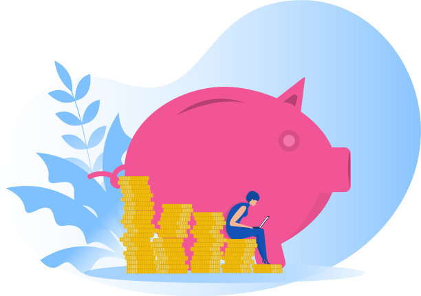 用财富和节约理念来节约收入图片下载