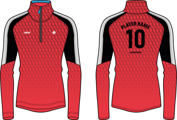 长袖压缩t恤设计运动图片下载