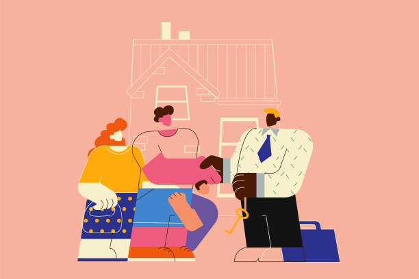 搬到新房子买或租公寓图片下载