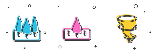 设置森林砍伐和龙卷风图标图片下载