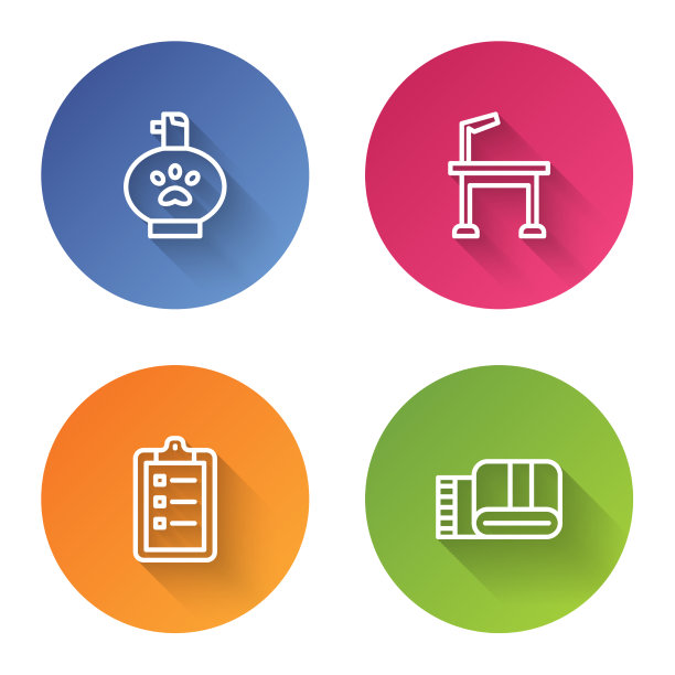 设行宠物洗发美容美容表图片下载