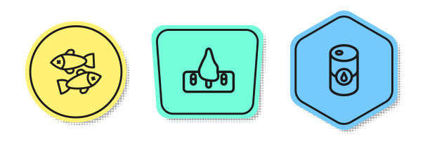 划定死鱼滥砍滥伐和石油桶图片下载