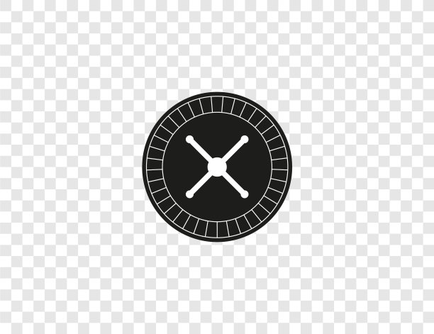 赌场轮盘赌旋转图标图片下载