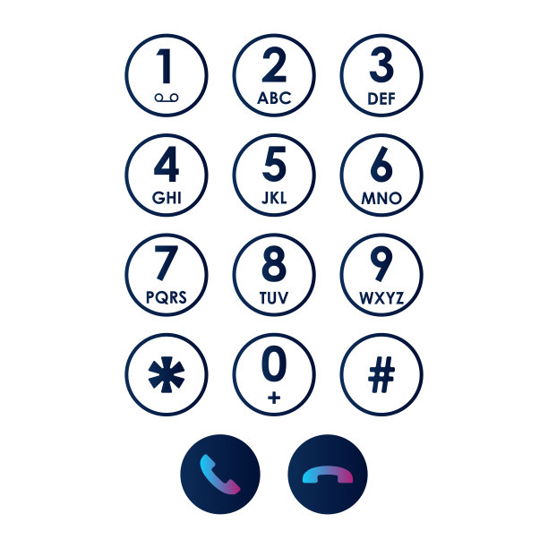 键盘模板在触摸屏设备与数字和字母。图片下载