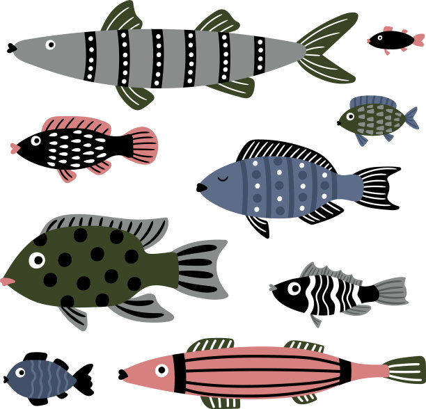 海水鱼类组图片下载